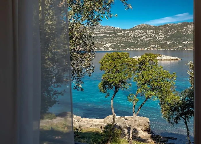 Semesterbostad Seafront House On Island Korcula